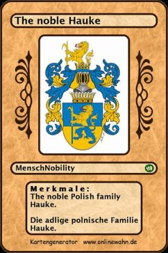 The noble Polish family Hauke. Die adlige polnische Familie Hauke. (eBook, ePUB)