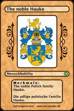 The noble Polish family Hauke. Die adlige polnische Familie Hauke. (eBook, ePUB) - Zurek, Werner