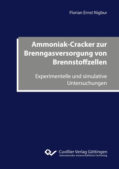 Ammoniak-Cracker zur Brenngasversorgung von Brennstoffzellen. Experimentelle und simulative Untersuchungen - Nigbur, Florian Ernst