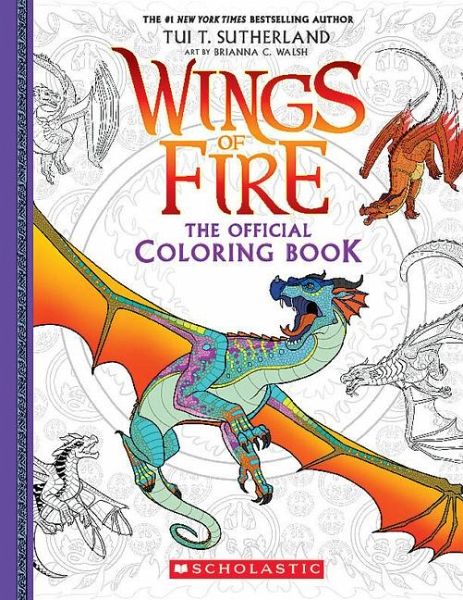 Official Wings of Fire Coloring Book the Perfect Stocking Stuffer! Official Wings of Fire Coloring Book the Perfect Stocking Stuffer!