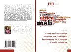 Les collectivités territoriales maliennes face à l¿impératif de financement de la fonction publique territoriale