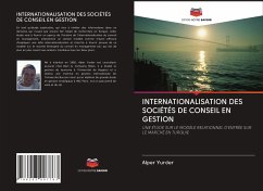 INTERNATIONALISATION DES SOCIÉTÉS DE CONSEIL EN GESTION - Yurder, Alper