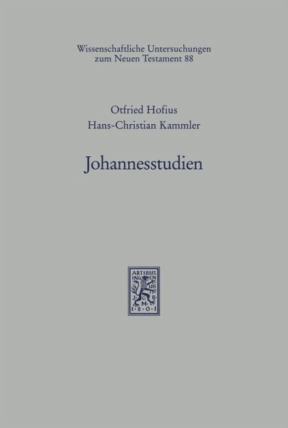 Johannesstudien (eBook, PDF) Johannesstudien (eBook, PDF)