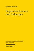 Regeln, Institutionen und Ordnungen (eBook, PDF)