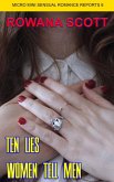 Ten Lies Women Tell Men (Micro Mini Sensual Romance Reports, #6) (eBook, ePUB) Ten Lies Women Tell Men (Micro Mini Sensual Romance Reports, #6) (eBook, ePUB)