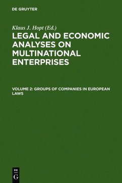 Groups of Companies in European laws / Les groupes de sociétés en droit européen (eBook, PDF) Cover Groups of Companies in European laws / Les groupes de sociétés en droit européen (eBook, PDF)