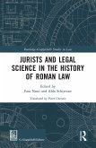 Jurists and Legal Science in the History of Roman Law (eBook, ePUB)