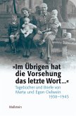 »Im Übrigen hat die Vorsehung das letzte Wort … « (eBook, PDF)