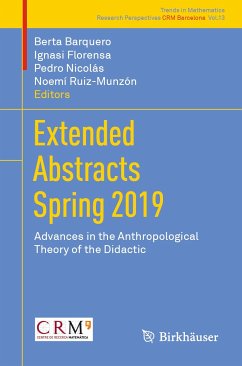 Extended Abstracts Spring 2019 (eBook, PDF)