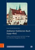 Anklamer Holzherren-Buch (1544-1622) Anklamer Holzherren-Buch (1544-1622)