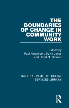 The Boundaries of Change in Community Work (eBook, ePUB)