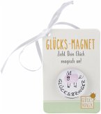 Glücksmagnet aus Glas, Schwein
