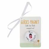 Glücksmagnet aus Glas, Käfer