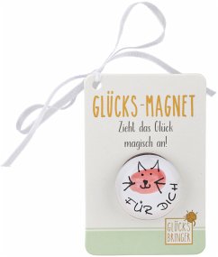 Cover Glücksmagnet aus Glas, Katze