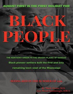 Cover August First is the First Black Holiday for Black People (eBook, ePUB)