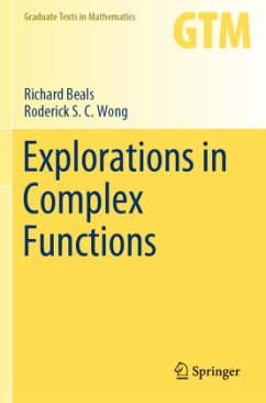 Explorations in Complex Functions - Beals, Richard;Wong, Roderick S. C.