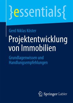 Projektentwicklung von Immobilien - Köster, Gerd Niklas