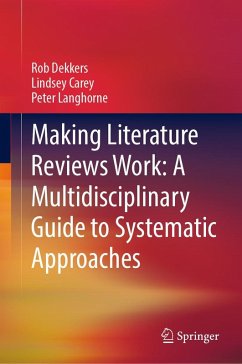 Cover Making Literature Reviews Work: A Multidisciplinary Guide to Systematic Approaches
