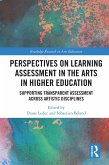 Perspectives on Learning Assessment in the Arts in Higher Education (eBook, ePUB)