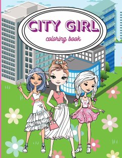 City Girls Coloring Book - Russ West