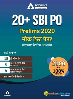 20+ SBI PO Prelims Mock Paper Practice Book Hindi Medium - Adda247