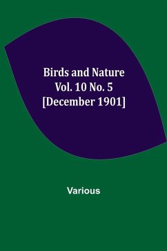 Cover Birds and Nature Vol. 10 No. 5 [December 1901]