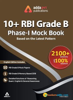 RBI Grade 'B' Phase I Mock Papers Practice Book - Adda247