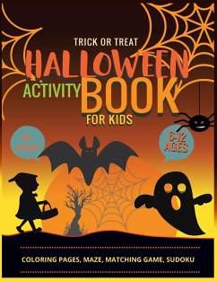 Halloween Activity Book for Kids - Ramirez-Santos, Helga