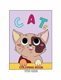 Cats coloring book for kids