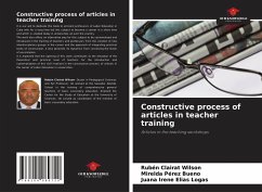Constructive process of articles in teacher training - Clairat Wilson, Rubén;Pérez Bueno, Mirelda;Elías Logas, Juana Irene
