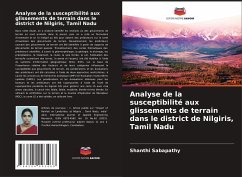 Analyse de la susceptibilité aux glissements de terrain dans le district de Nilgiris, Tamil Nadu - Sabapathy, Shanthi