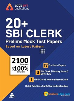 Adda247 SBI Clerk Prelims Mock Test Book English Printed Edition - Adda247 Publications