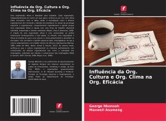 Cover Influência da Org. Cultura e Org. Clima na Org. Eficácia