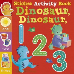 Dinosaur Dinosaur 123: Sticker Activity Book - Craven, Villetta