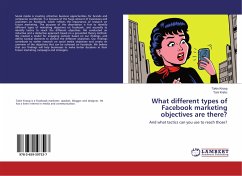 What different types of Facebook marketing objectives are there? - Kroop, Takin; Krstic, Toni
