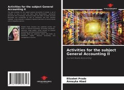 Activities for the subject General Accounting II - Prado, Elizabet;Abad, Annayka