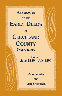 Abstracts of the Early Deeds of Cleveland County, Oklahoma - Jacobs, Ann