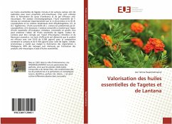 Valorisation des huiles essentielles de Tagetes et de Lantana - Rasamoelinarivo, Joe Tahina