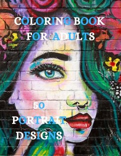 Portrait Designs Coloring Book - Kirk Howell, Joana