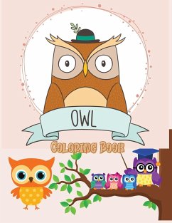 Owl Coloring Book - Emilia, Narrow