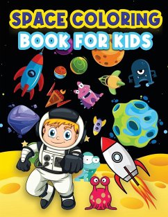 Space Coloring Book For Kids - Books, Art
