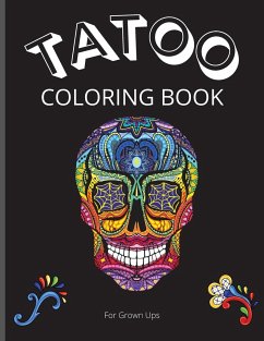 Tattoo Coloring Book for Grown Ups - Peter L. Rus