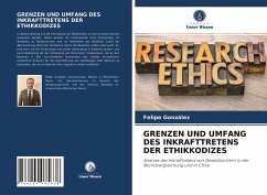 Cover GRENZEN UND UMFANG DES INKRAFTTRETENS DER ETHIKKODIZES