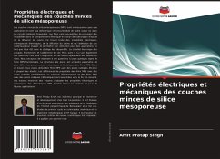 Propriétés électriques et mécaniques des couches minces de silice mésoporeuse - Singh, Amit Pratap
