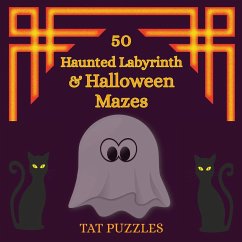 50 Haunted Labyrinth & Halloween Mazes - Puzzles, Tat