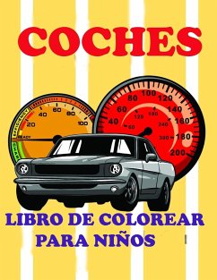 Coches Libro de colorear para niños - Deeasy B.