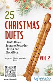 25 Christmas Duets for soprano recorder - VOL.2 (fixed-layout eBook, ePUB)