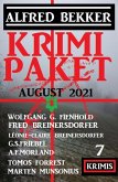 Krimi Paket August 2021: 7 Krimis (eBook, ePUB)