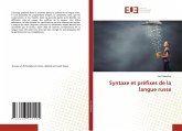 Syntaxe et préfixes de la langue russe