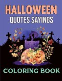 Halloween Quotes Sayings Coloring Book